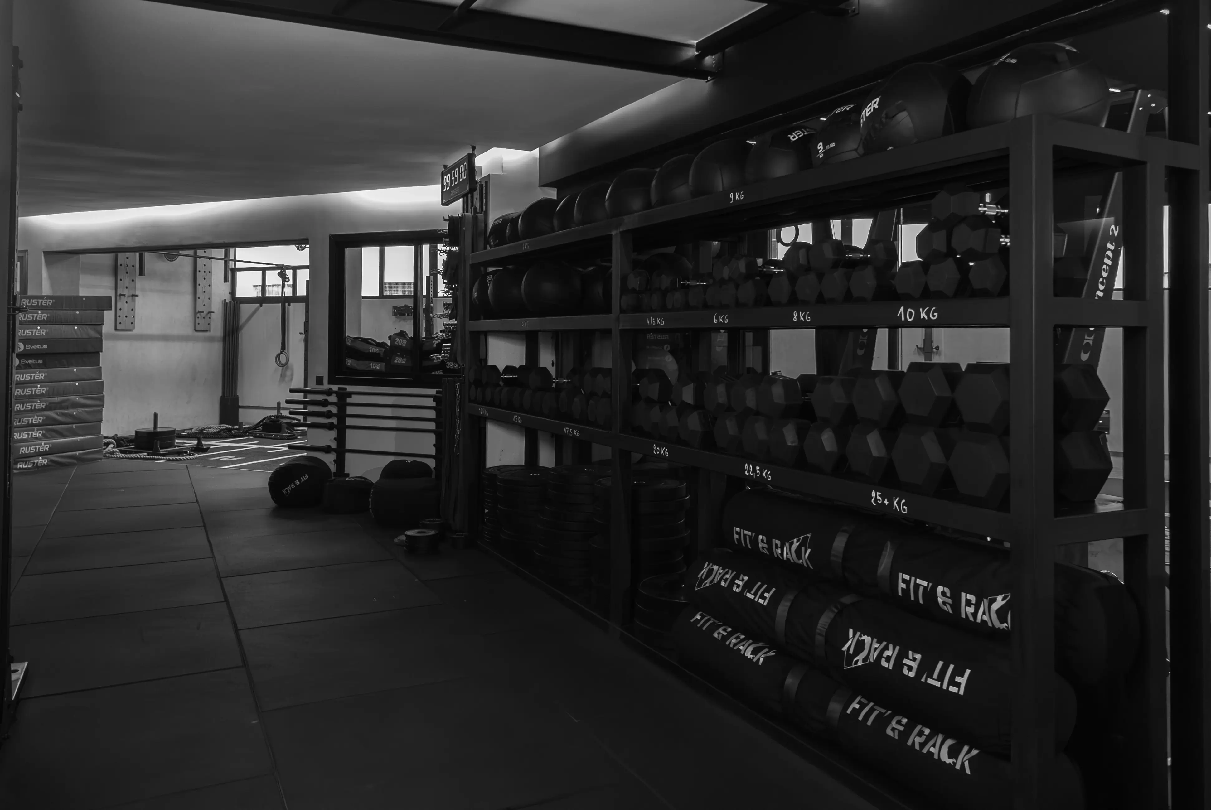 Dune Training interior